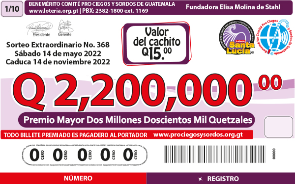 Sorteo #368